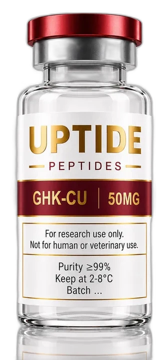 GHK-Cu — Uptide research-grade vial