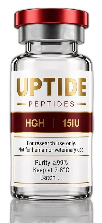 HGH Somatropin — Uptide research-grade vial