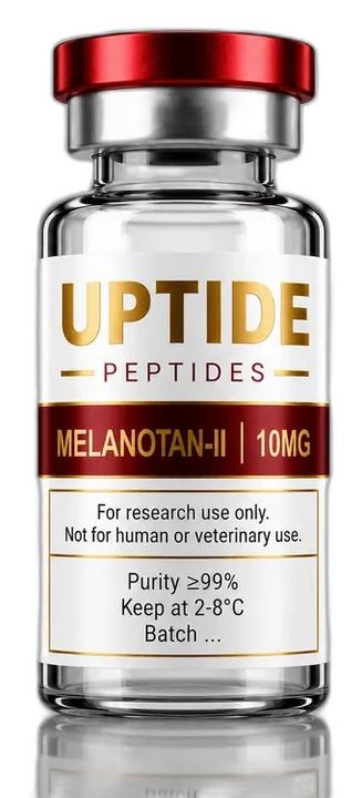 Melanotan-II — Uptide research-grade vial