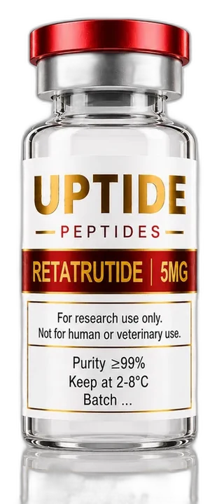 Retatrutide — Uptide research-grade vial