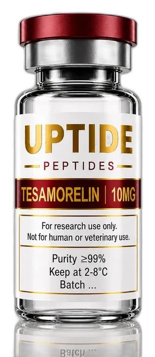 Tesamorelin — Uptide research-grade vial